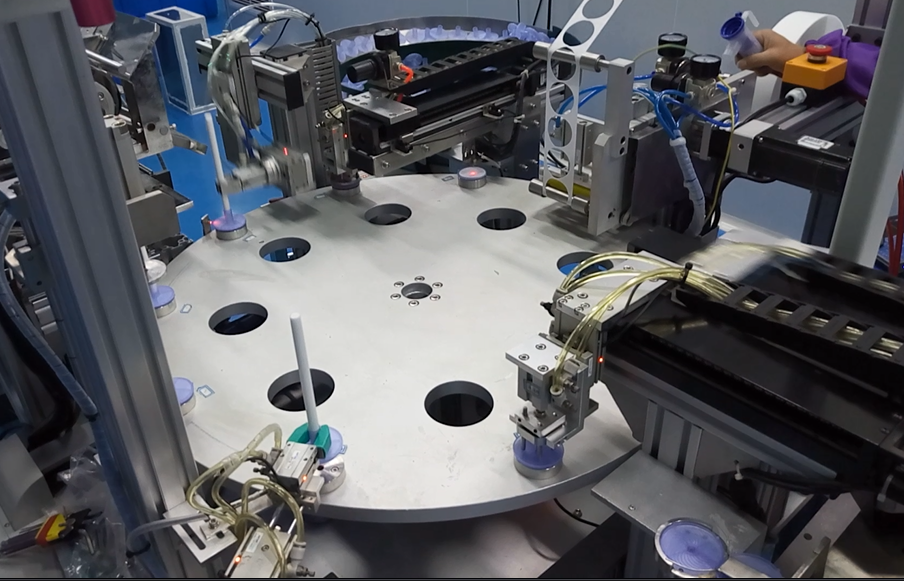 轉盤(pán)式注塑件自動(dòng)裝配線(xiàn)